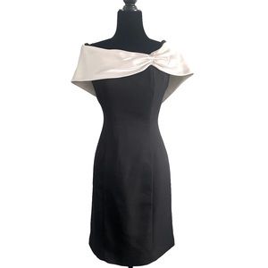 Alex Evenings Vintage off shoulder Dress, size 10